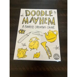 Clarendon Games Doodle Mayhem A Bonkers Drawing Party Game New Sealed